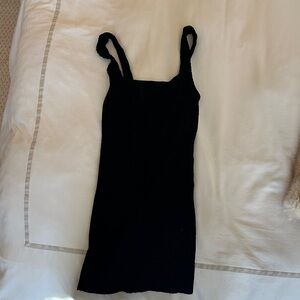 bond-eye Black Mini Dress